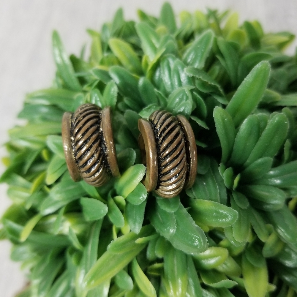 Vintage Hoop Earrings - Picture 1 of 4